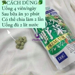 Viên Uống DHC Bổ Sung 32 Loại Rau Củ Quả Cho Cơ Thể (60 ngày x4 viên/ngày)