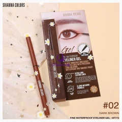 [TL] Gel Kẻ Mí Mắt Dạng Sáp Sivanna Fine Waterproof Eyeliner Gel HF772
