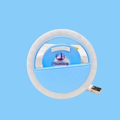 Đèn LED Selfie Kẹp Điện Thoại Tạo Ánh Sáng Mịn Khi Chụp Ảnh Tự Sướng, Chân Dung, Nghệ Thuật, Dây Sạc Xịn