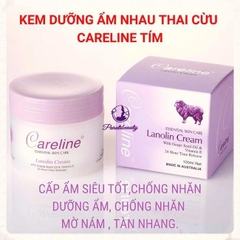 Kem Dưỡng Da Nhau Thai Cừu Chống Oxy Hóa, Mềm Mịn Da Lanolin Careline 100ml