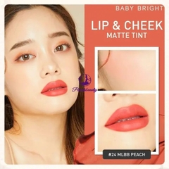Son Kem & Má Hồng Baby Bright Lip & Cheek Matte Tint 2.4g