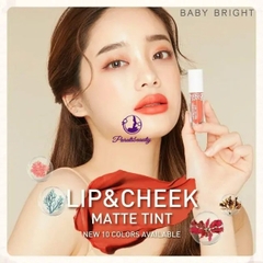 Son Kem & Má Hồng Baby Bright Lip & Cheek Matte Tint 2.4g