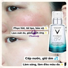 Serum Khoáng Phục Hồi Chuyên Sâu  Thần Thánh Vichy Mineral 89 Pháp 50ml