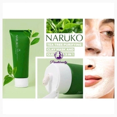 Sữa Rửa Mặt Bùn Hỗ Trợ Giảm Mụn Chiết Xuất Tràm Trà Naruko 120g G