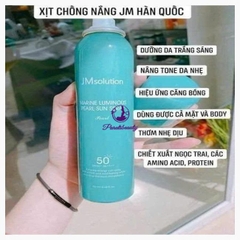 Xịt Chống Nắng Body JMsolution SPF50+ PA++++ Sun Spray 180ml