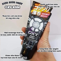 Sữa Rửa Mặt Ngừa Mụn Chiết Xuất Than Bùn Khoáng Oxy Deep Wash 130g G