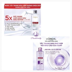 Nước Tẩy Trang Dưỡng Ẩm L'Oréal Paris Revitalift Crystal Purifying Micellar Water 95ml