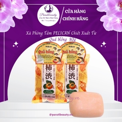 Xà Phòng Tắm Chiết Xuất Từ Quả Hồng Pelican Family Soap Persimmon 80g G