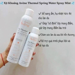 Xịt Khoáng Avene Thermal Spring Water Cấp Ẩm, Dưỡng Da