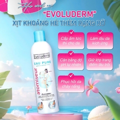 Xịt Khoáng Cấp Nước, Dưỡng Ẩm Evoluderm Atomiseur Eau Pure