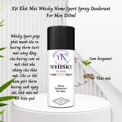 18.2.Xịt khử mùi Evaflor Whisky 150ml