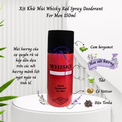 18.2.Xịt khử mùi Evaflor Whisky 150ml