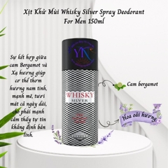 18.2.Xịt khử mùi Evaflor Whisky 150ml