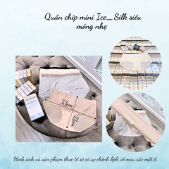 B7.5.Set 6 quần chip mini Ice_Silk siêu mỏng nhẹ (6x19gr)