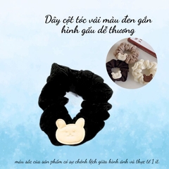 14.3 Dây cột tóc màu gắn hình gấu dễ thương