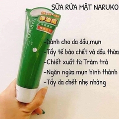 Sữa Rửa Mặt Bùn Hỗ Trợ Giảm Mụn Chiết Xuất Tràm Trà Naruko 120g G
