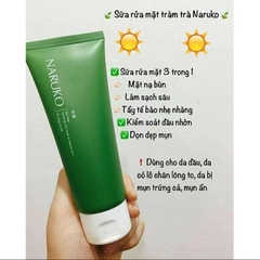 Sữa Rửa Mặt Bùn Hỗ Trợ Giảm Mụn Chiết Xuất Tràm Trà Naruko 120g G
