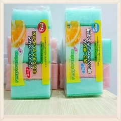 Set  5 Miếng Xốp Rửa Chén Tạo Bọt