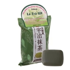 Xà Phòng Tắm Chiết Xuất Từ Trà Xanh Uji Pelican Family Soap Nhật Bản 80g