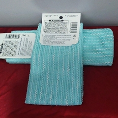 Khăn tắm cotton cho nữ 23x100cm màu xanh