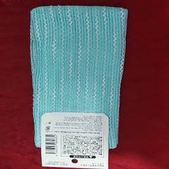 Khăn tắm cotton cho nữ 23x100cm màu xanh