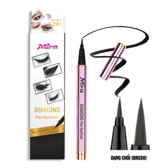 Bút Kẻ Mắt Nước Đen Không Trôi, không Lem Mira Diamond Pen Eyeliner