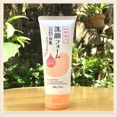 Sữa Rửa Mặt Chiết Xuất Đậu Nành Kumano Soy Milk The Facial Foam 200g