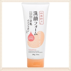 Sữa Rửa Mặt Chiết Xuất Đậu Nành Kumano Soy Milk The Facial Foam 200g