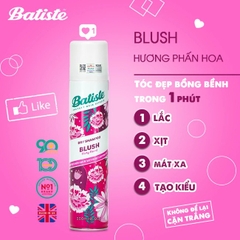 Dầu Gội Khô Batiste Dry Shampoo 200ml