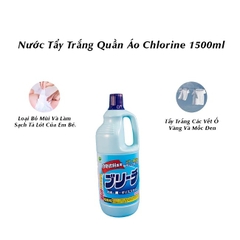 Nước tẩy trắng quần áo Chlorine 1500 ml