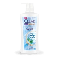 Dầu Gội Đầu Clear Anti Dandruff Bạc Hà 480ml