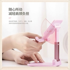 Kệ Để Điện Thoại SmartPhone, Ipad Để Bàn Nhỏ Gọn Chắc Chắn Tiện Dụng Màu Hồng