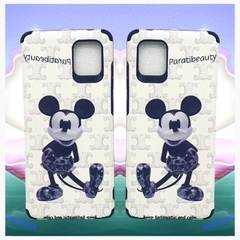Ốp Lưng Điện Thoại Mềm Hình Chú Chuột Mickey Dễ Thương Màu Trắng Cho Sam Sung