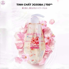 Sữa Tắm Thơm Mịn Da Hoa Anh Đào JAvatar Ojoba Nhật Bản