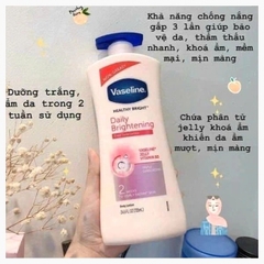Sữa Dưỡng Thể Nâng Tone Da Vaseline Healthy Bright Daily Brightening 725ml