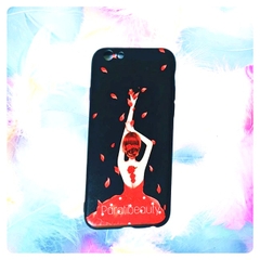 Ốp Điện Thoại Mềm, Chống Sốc Bảo Vệ Camera Họa Tiết Cô Gái Cho IPHONE 6/6Plus