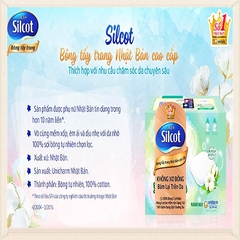 Hộp 66 Miếng Bông Tẩy Trang Với Sợi Bông Cao Cấp Silcot Premium