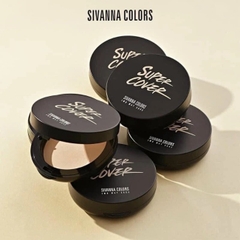 Phấn phủ Sivanna Super Cover Two Way Cake HF201 #01 Tone sáng