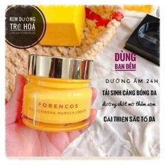 Kem Dưỡng Ẩm, Trắng Da, Chống Lão Hóa Ban Đêm Forencos Wonderwerk Marula Cream 50ml