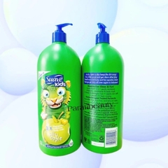 Sữa Tăm, Gôi, Xả Siêu To Suave Kids 3in1 Cho Trẻ Em Hương Táo 1.18L