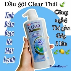 Dầu Gội Đầu Clear Anti Dandruff Bạc Hà 480ml