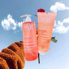 Sữa Rửa Mặt SVR Topialyse Gel Lavant Cleansing Màu Hồng Cho Da Khô, Nhạy Cảm 400ml