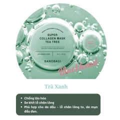 Miếng Mặt N.ạ Giấy Banobagi Mask Super Collagen Stem Cell Vitamin