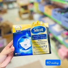 Bông Tẩy Trang Silcot Miếng Đôi 40 Miếng Nhật Bản