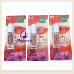 Son Kem & Má Hồng Baby Bright Lip & Cheek Matte Tint 2.4g