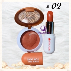 Set Son - Phấn Mắt Nee Cara Pink Pill N402