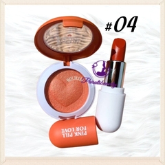 Set Son - Phấn Mắt Nee Cara Pink Pill N402