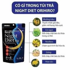 Trà giảm cân Beauty Orihiro Night Diet Tea