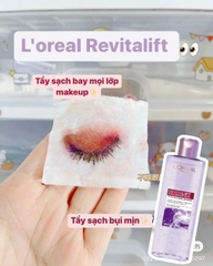 Nước Tẩy Trang Dưỡng Ẩm L'Oréal Paris Revitalift Crystal Purifying Micellar Water 95ml