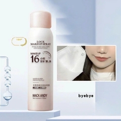 Xịt Khóa Nền Giữ Lớp Makeup Lâu Trôi Setting Fixer Spray Mack Andy 120ml